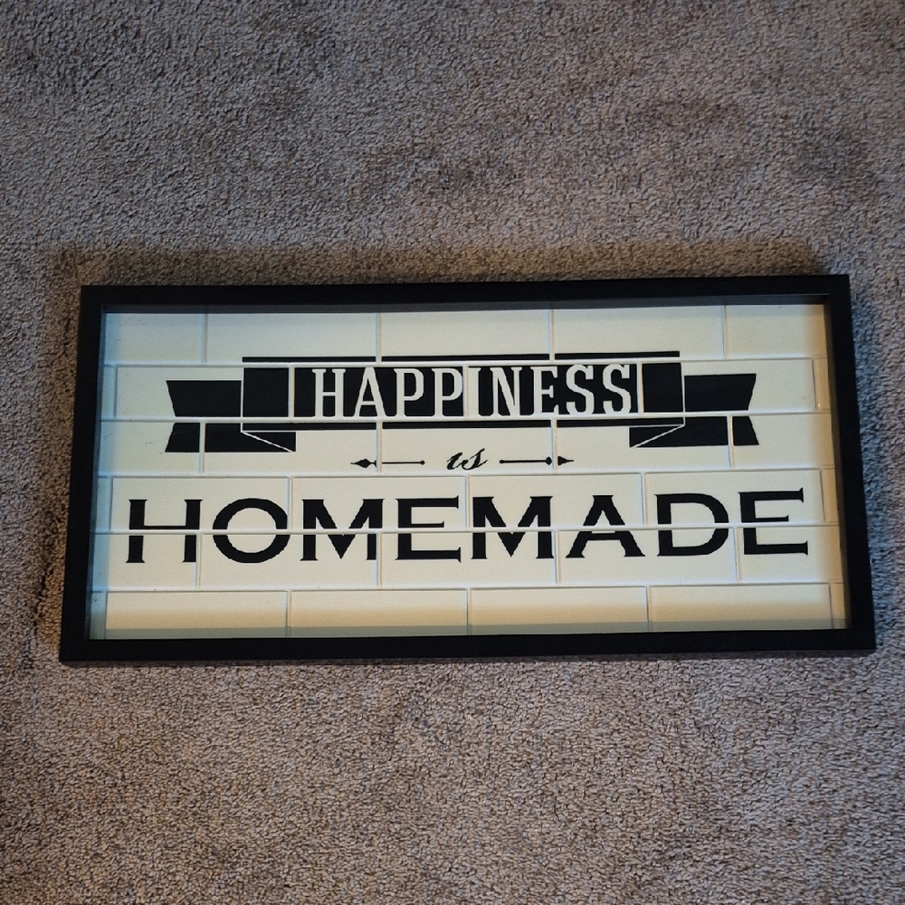 Black and White Wall Decor Display Shelf